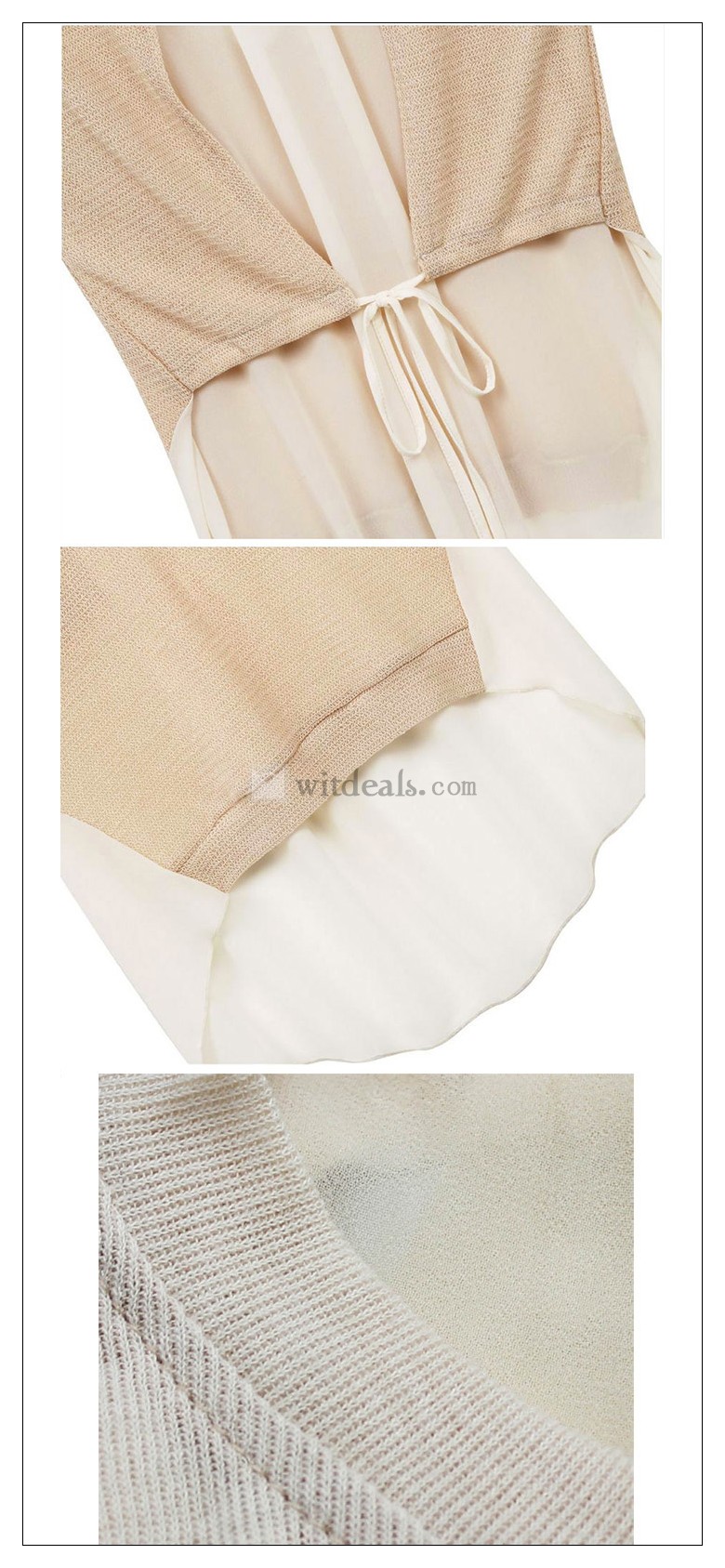 シャツ レディーストップス メリヤス　Tシャツ ベルト付き