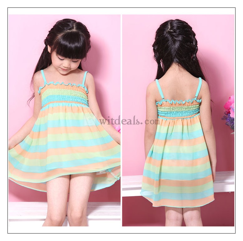 ストライプワンピース 女の子 子供服 キッズ ワンピースドレス シンプル ストライプワンピース 女の子 子供服 キッズ ワンピースドレス シンプル