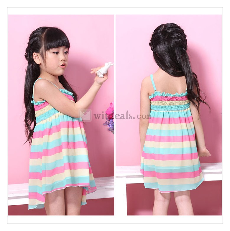 ストライプワンピース 女の子 子供服 キッズ ワンピースドレス シンプル ストライプワンピース 女の子 子供服 キッズ ワンピースドレス シンプル