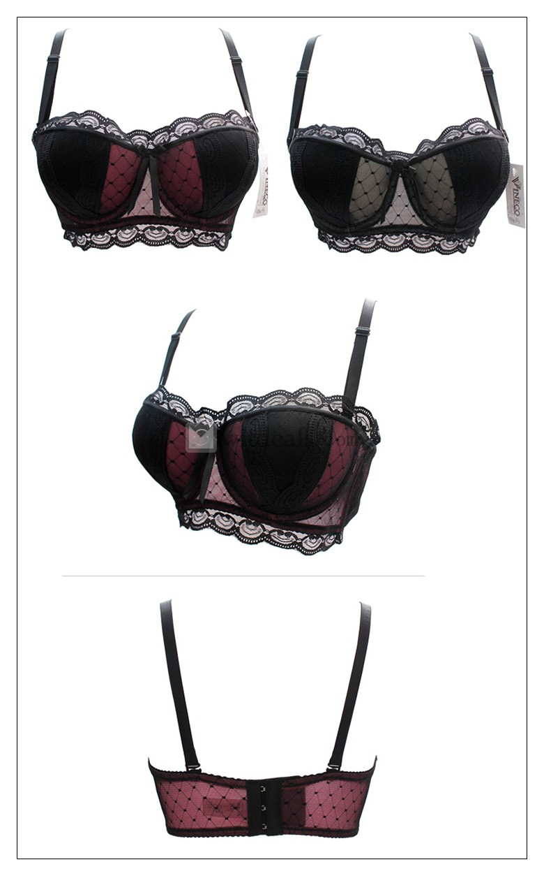 ブラジャー ショール セット 1/2カップブラジャー 下着 セット ブラショーツ レディース レース ブラショー 盛りブラ 可愛い セクシー