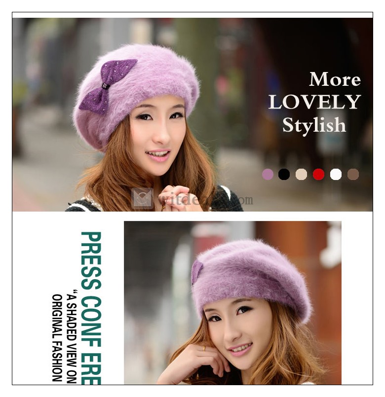 ベレー帽子 おしゃれキャップ ニット帽