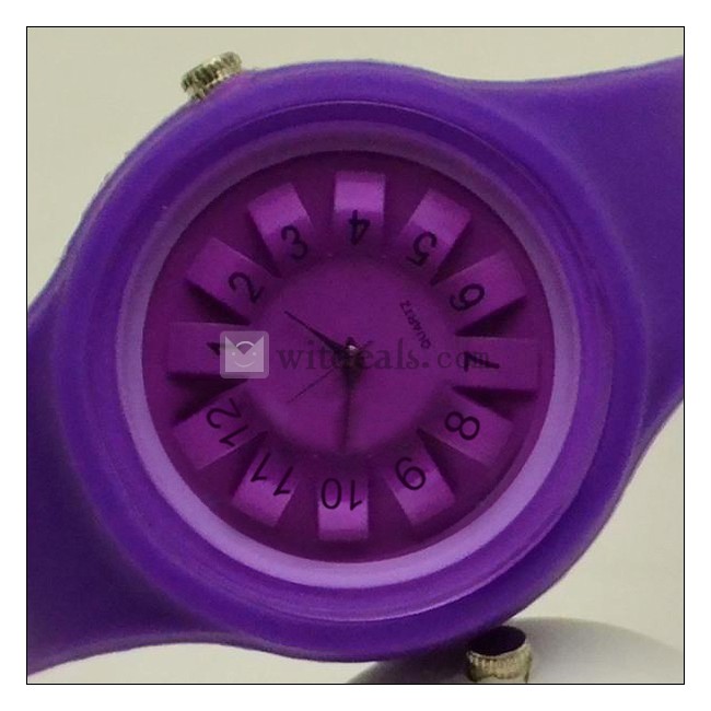 腕時計 多彩菊ゼリーウオッチ 人気ファッションクロック
