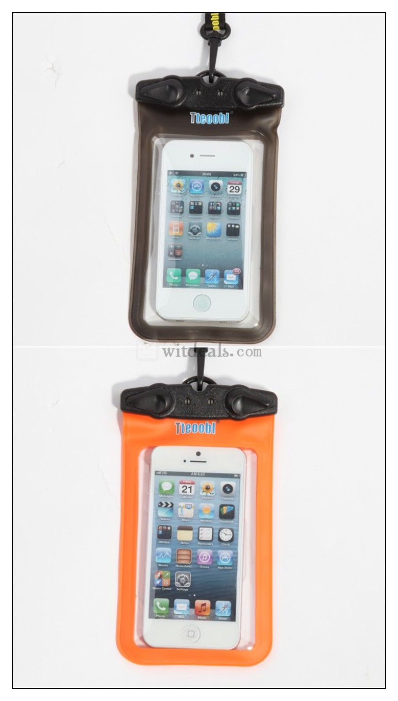 防水バッグ スマートフォン 防水ケース・バッグ スマホ用 汎用防水袋 iPhone4/iPhone5s /HTC one /iPhone5cなど対応可