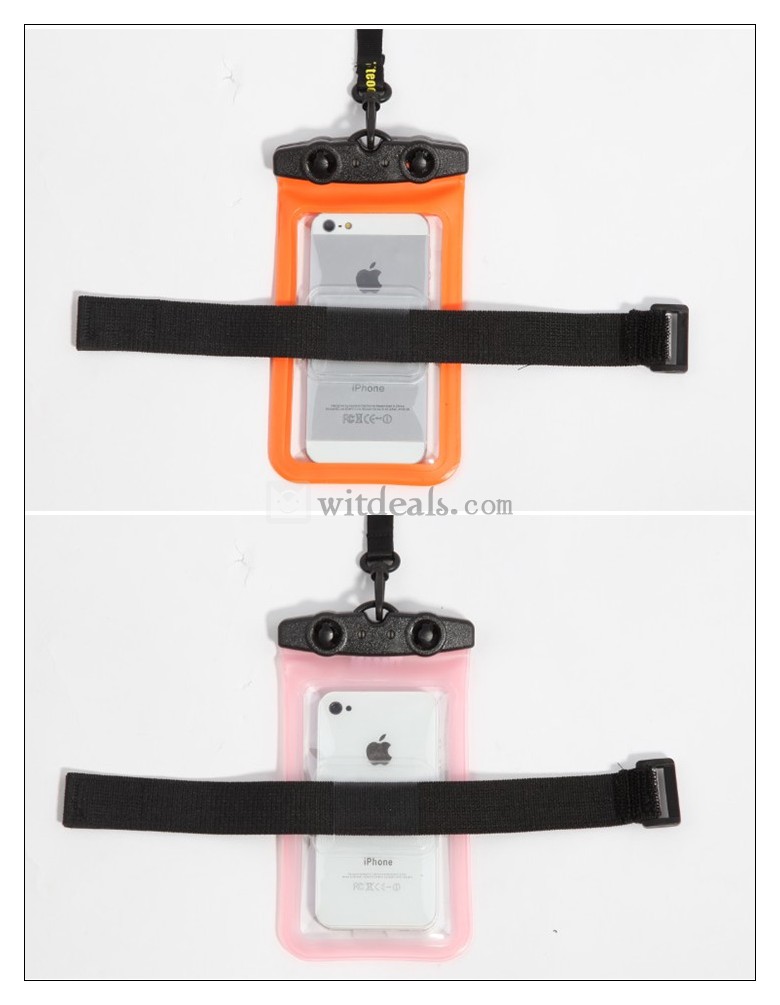 スマホ 防水ケース・バッグ 防水ケース・バッグ スマホ用 汎用防水袋 iPhone4/iPhone5s /HTC one /iPhone5cなど対応可