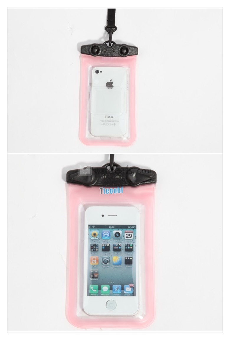 防水カバー スマートホン 防水ケース・バッグ スマホ用 汎用防水袋 iPhone4/iPhone5s /HTC one /iPhone5cなど対応可