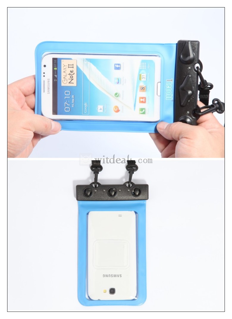 スマホ用 防水バッグ 防水カバー 携帯ケース 汎用防水袋 iphone5/サムソンnote2/note3/サムソンS3/S4など対応可