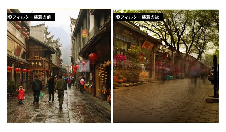 NDフィルター 減光 ND2-ND400 58mm