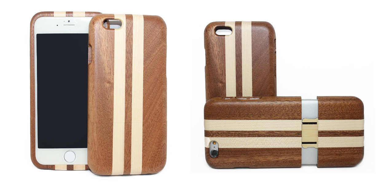 iPhone6 用木製ケース