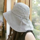 サファリハット 日除け 日よけ帽子 レディース ひも付き つば広 花粉症 夏 UVカット 帽子 日焼け止め アウトドア 折り畳み