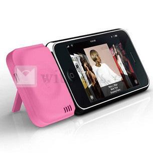 1200mAh iPad／iPhone 対応モバイルバッテリー　ピンク