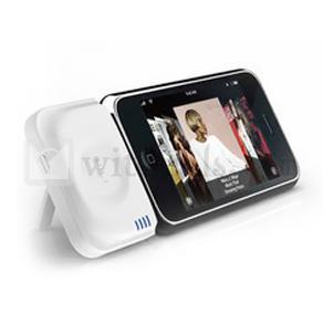 1200mAh iPad2／3|iPhone4／4S／3G／3GS 対応モバイルバッテリー　ホワイト