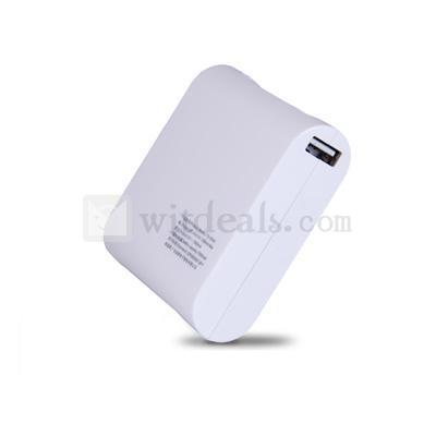 7500mAh【送料無料】 通用タイプモバイルバッテリー　ホワイト