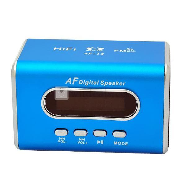 ポータブルBluetoothスピーカー　ライトブルー