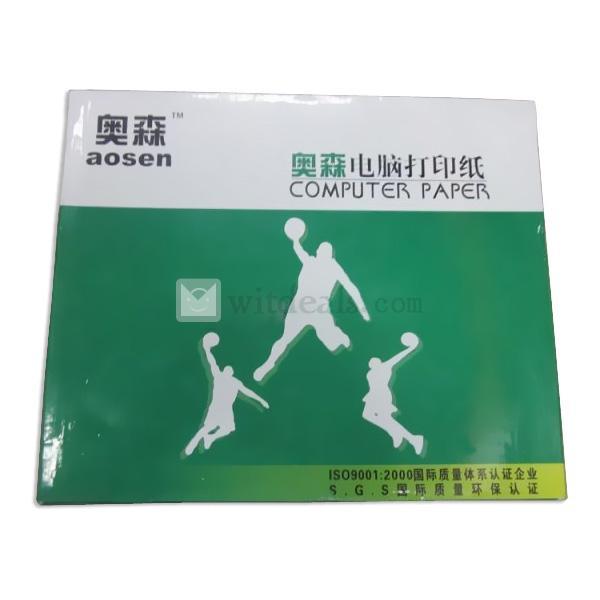 高質ノーカーボン連続コンピューターミシンプリンター用紙