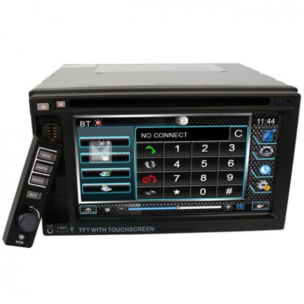 汎用2DIN6.2インチ車載DVDプレーヤーTFTタッチパネルディスプレーGPS USB／SD　iPod TV Bluetooth