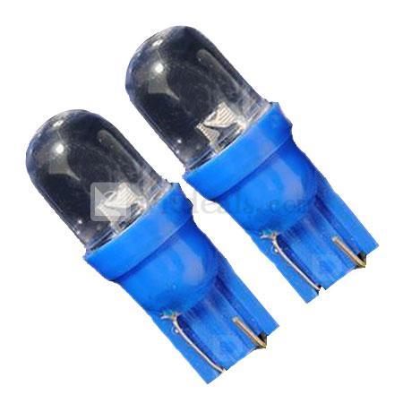 T10 高輝度 LED車側灯／ウェッジバルブ1LED　ブルー