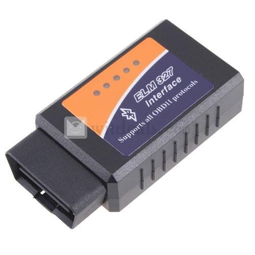 V1.5 bluetooth OBD2 CAN-BUSスキャンツールELM327 黑