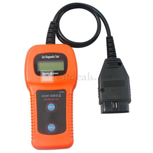 U480 OBD2 CAN BUS・エンジンコードリーダー　オレンジ