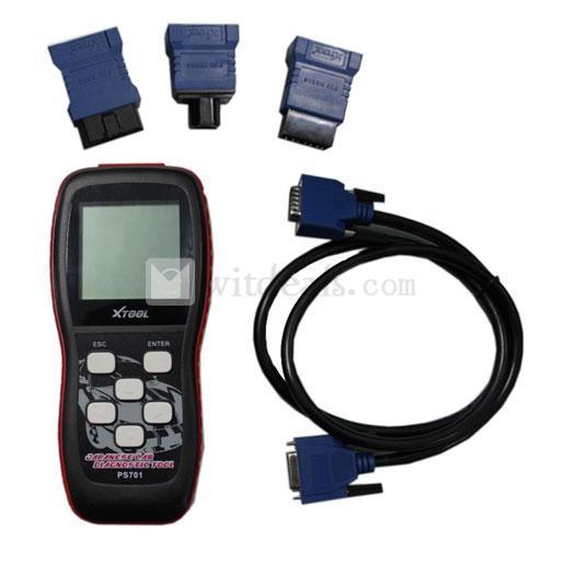 PS701 JP診断ツールOBD2　TFカード　黒