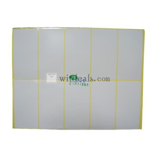 ステッカー紙・ラベル用紙・ラベルプリンター用紙（38X76mm）