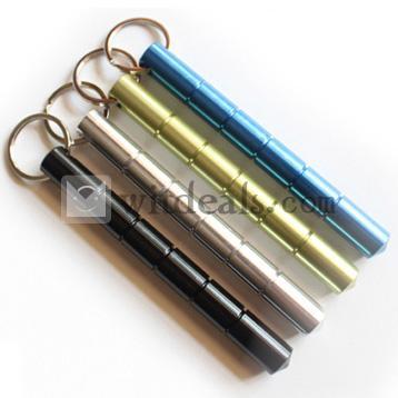 キーアクセサリー 円柱形 多功能 護身具