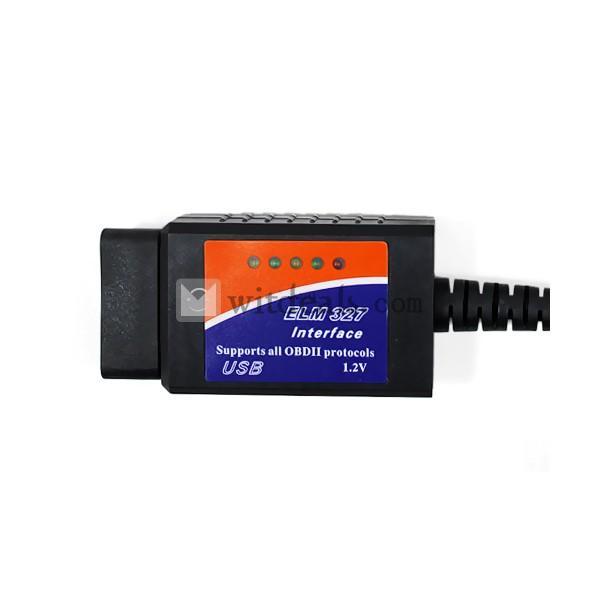 ELM327 スキャナーソフトウェア USB プラスチック