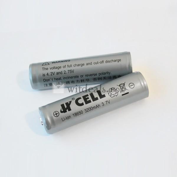 強光懐中電灯用リチウム充電池　