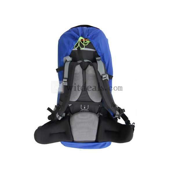 バックカバー　　レインバッグカバー 登山用品 ブルー