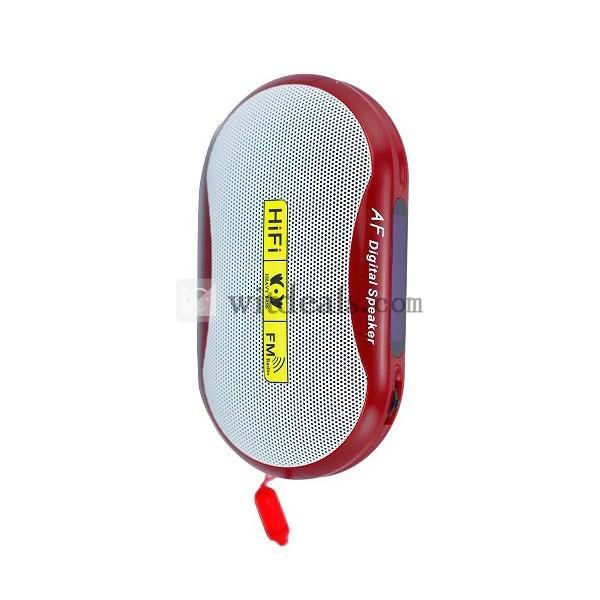 携帯型Bluetoothポータブルスピーカー レッド