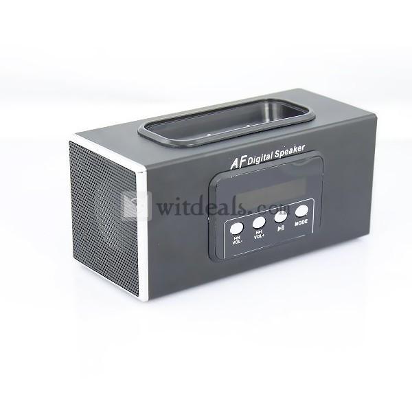 ステレオミニiPodスピーカー純正　黒