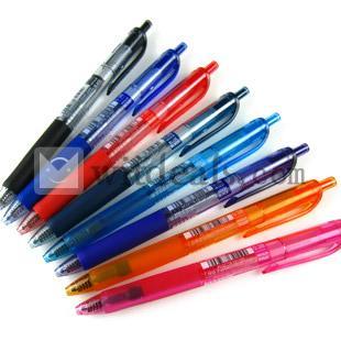 ゲルインキボールペン シグノノック式 0.38mm ラピンク