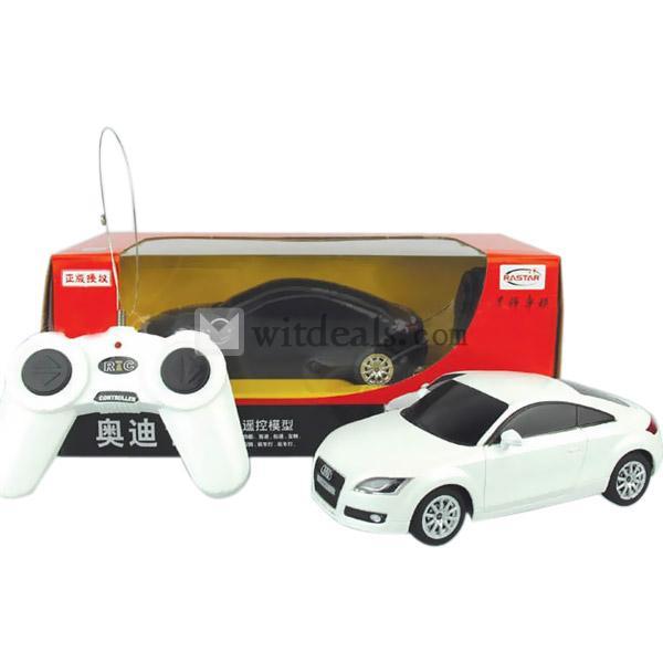 ラジコンカー1:24 AUDI TT　アウディラジコン車／リモコン車　ホワイト