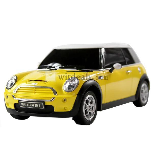 ラジコン車／ラジコンカー　MINI COOPER　S　1:14　イエロー