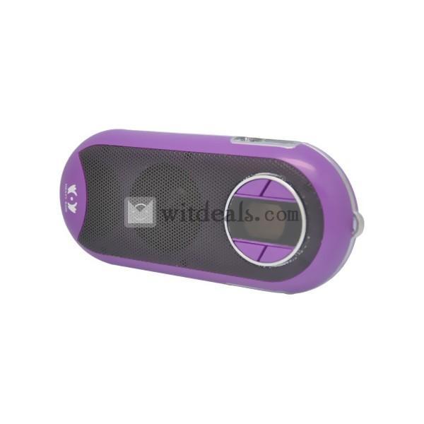 usbスピーカー・小型スピーカー　紫