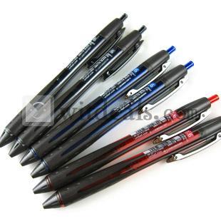 ゲルインキボールペン　ユニボール　極細0.5mm　赤　
