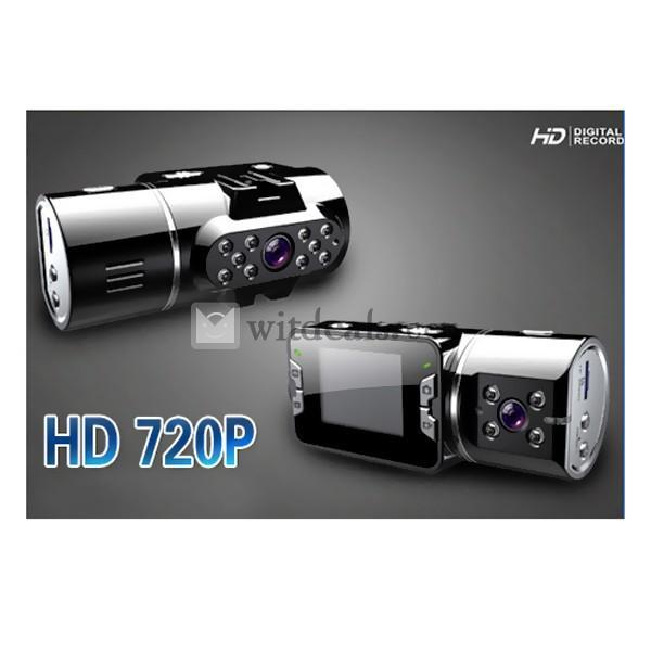 HD デュアルレンズCAM自動車ビデオレコーダーDVR暗視2インチ