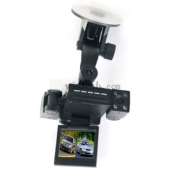 デュアルレンズ 2.0インチTFT-LCD搭載 暗視 ドライブレコーダー DVR