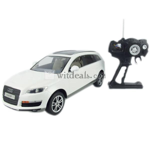 AUDI Q7 ラジコンカー1:14　アウディQ7 リモコン車　ホワイト