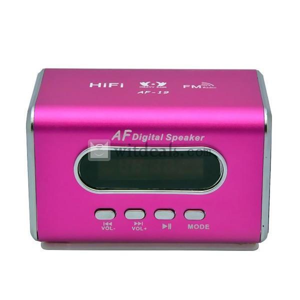 ポータブル用Bluetoothスピーカー レッド