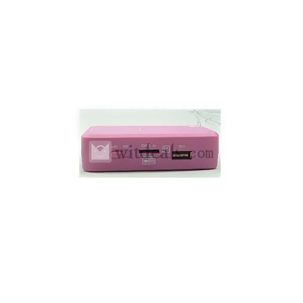 Bluetoothミニスピーカーワイヤレス ピンク