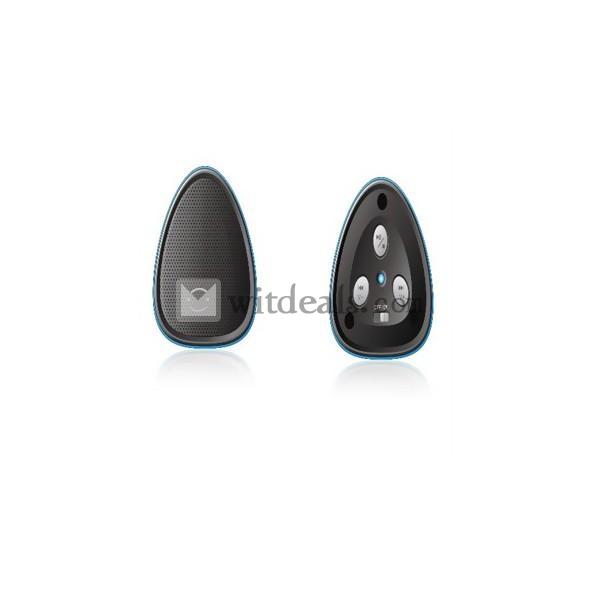 防水bluetoothミニスピーカー ブルー