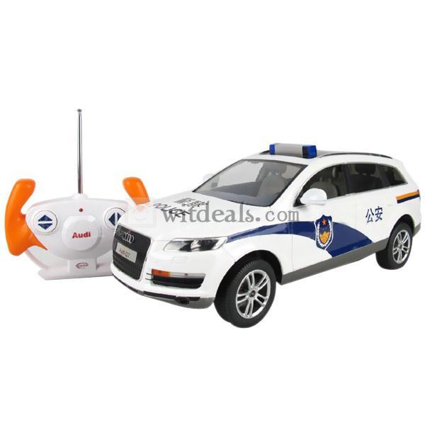 アウディQ7ラジコンカー　1:14 AUDI RCカー　大人気リモコン車　ホワイト