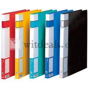 A4サイズ　タテ型　リングファイル　赤