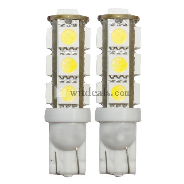 T10 SMD LED車側灯／ウェッジバルブ13LED　ウォームホワイト