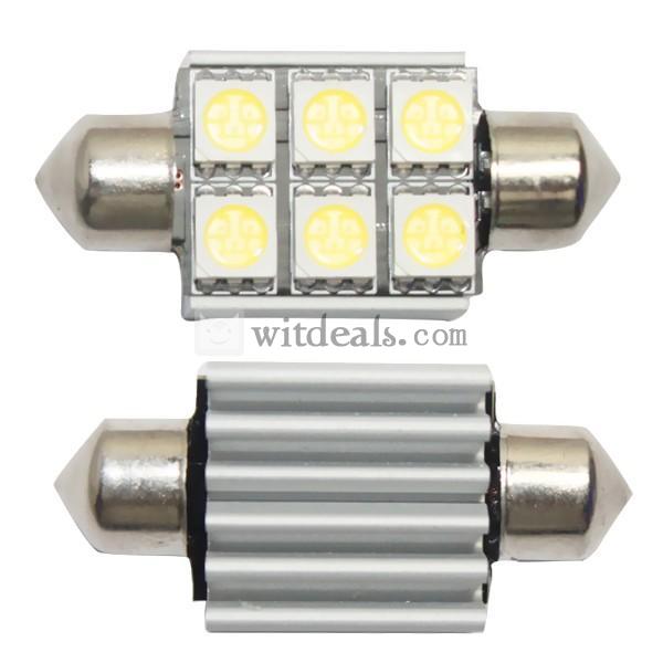 SMD5050型 LEDフェストゥーンライト36mm　12V　9LED