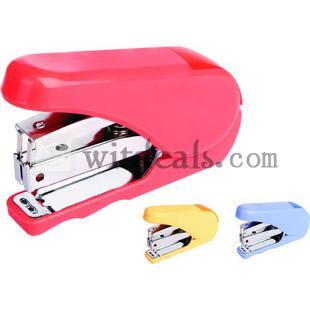 小型式　コンパクト ホッチキス　10号針　青　