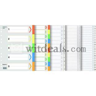 カラーインデックス　5色（A4　11穴）