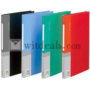 エコノミータイプ　リングファイル　袋付　赤