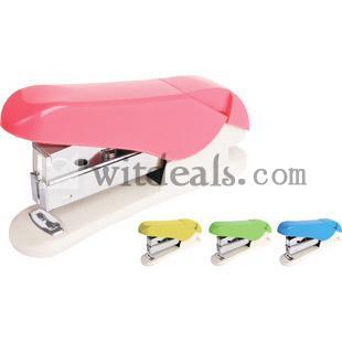 コンパクト＆省力設計　ホッチキス　黄色　