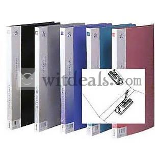 ツインクリップ／紙挟み　A4サイズ　グリーン　